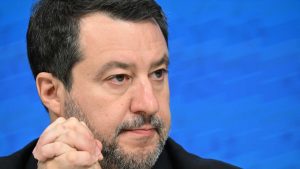 Il ministro dei trasporti Matteo Salvini - fonte Ansa Foto - autoruote4x4.com