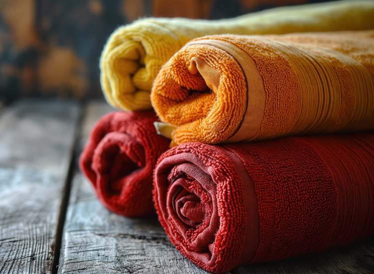 Alcuni asciugamani da bagno - fonte stock.adobe - autoruote4x4.com