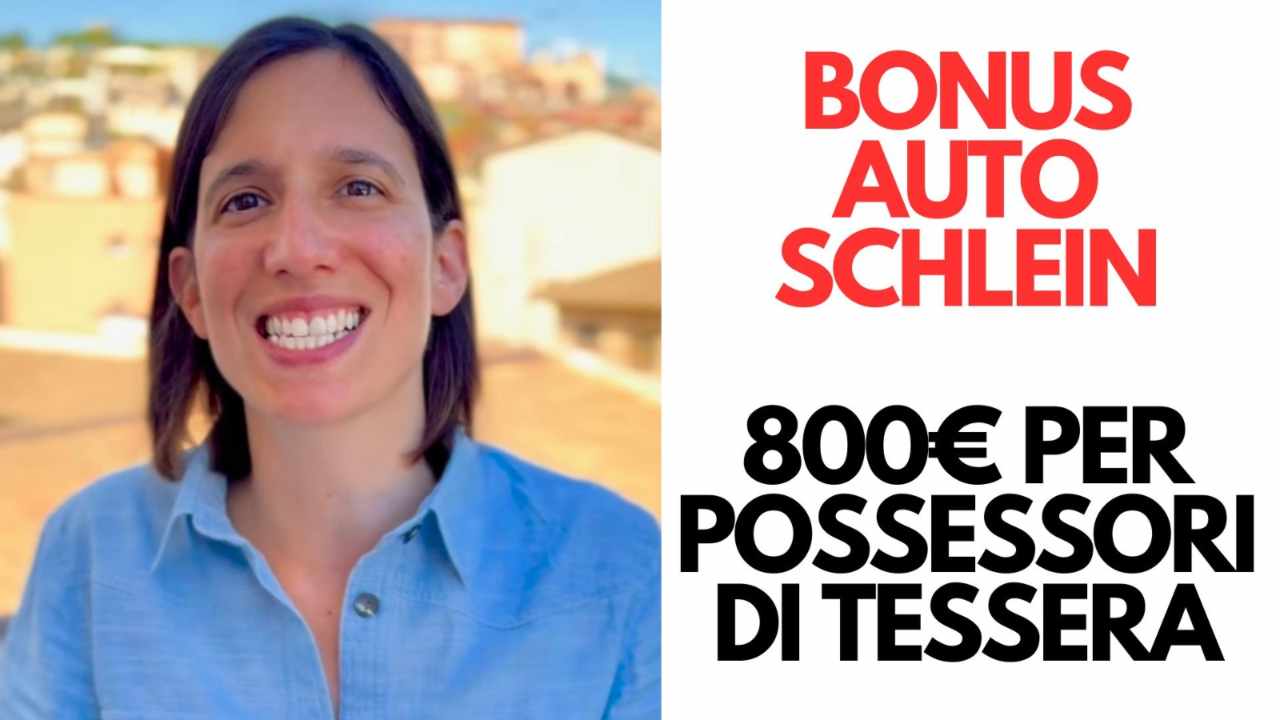 Schlein, 800 euro per chi ha la tessera - fonte Instagram - autoruote4x4.com