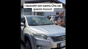 Lavavetri, il trucco per farli allontanare - fonte TikTok - autoruote4x4.com