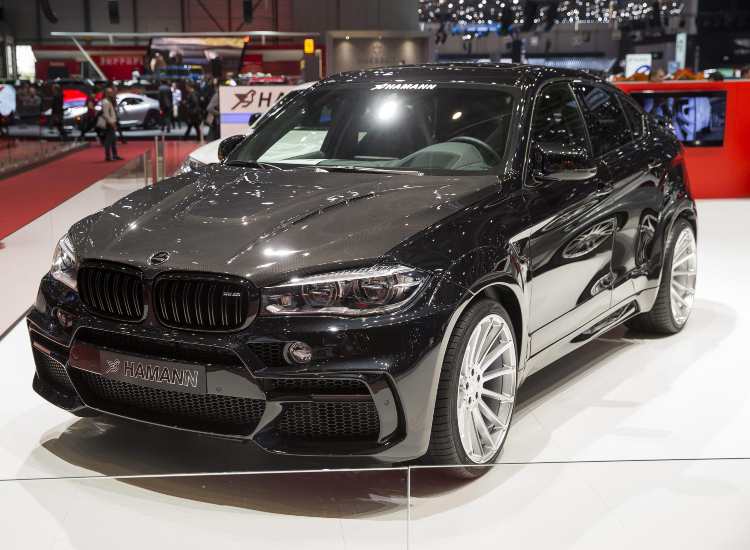 Una BMW X6 come quella di Tamberi - fonte Ansa Foto - autoruote4x4.com