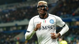 Victor Osimhen con la maglia del Napoli - fonte Ansa Foto - autoruote4x4.com