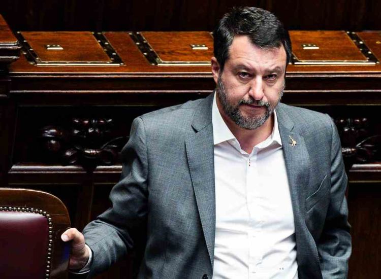 Il ministro dei trasporti Matteo Salvini - fonte Ansa Foto - autoruote4x4.com